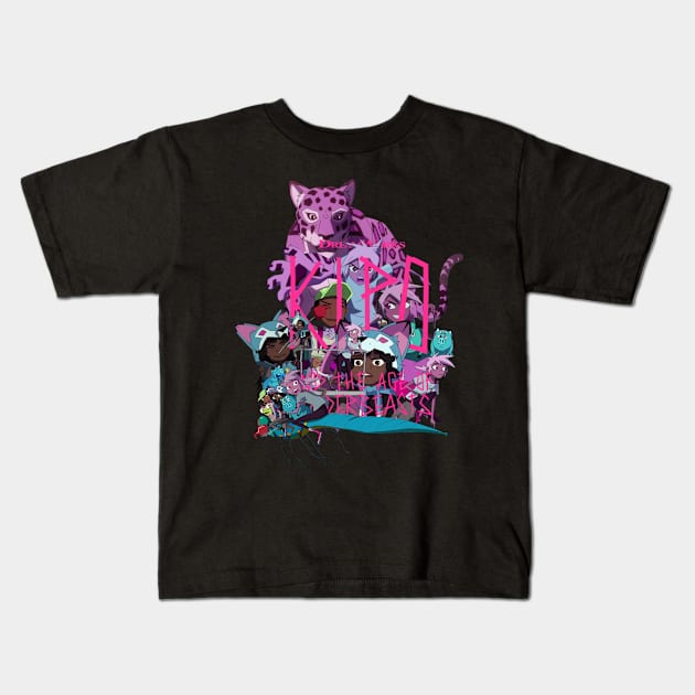 kipo and the age of wonderbeasts Kids T-Shirt by thebeatgoStupid